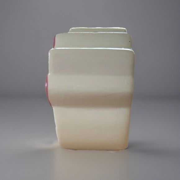 Sanrio Hello Kitty Coin Bank 2013 Ceramic White With Pink Bow - Picture 2 of 6